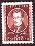 Österreich  1949  1 Wert  **  J. Strauß