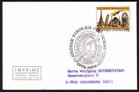 Österreich  1985  1 Brief mit Pilzstempel