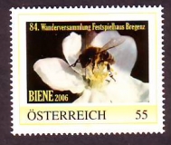 Österreich  2006  1 Wert  **  Biene (gelb)