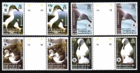 Südgeorgien  2003  8 Werte  **  4 ZRST  Graukopfalbatross  WWF
