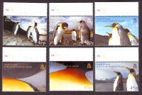 Südgeorgien  2005  6 Werte  **  Königspinguine