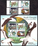 Südgeorgien  2017  4 W. + 1 Bl.  **  Albatross
