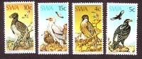 Südwestafrika  1975  4 Werte  **  Geschützte Greifvögel