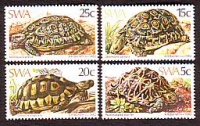 Südwestafrika  1982  4 Werte  **  Schildkröten