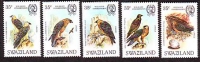 Swaziland  1983  5 Werte  **  Bartgeier