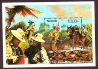 Tansania  1995  1 Block  **  Maultier