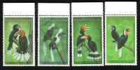 Thailand  1996  4 Werte  **  Nashornvögel
