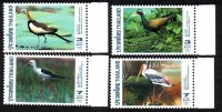 Thailand  1997  4 Werte  **  Wasservögel