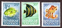 Togo  1964  3 Werte  **  Fische