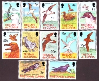 Tristan da Cunha  1977  12 Werte  **  Meeresvögel  FM
