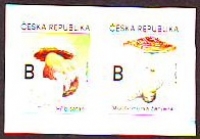 Tschechische Republik  2020  2 Werte  **  ZD  Giftpilze