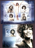 Uganda  2012  4 W. + 1 Bl.  **  KLB  Whitney Houston