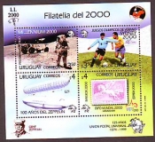 Uruguay  1999  1 Block  **  Fußball