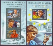 Zentralafrika  2015  3 W. + 1 Bl.  **  KLB  Angela Merkel