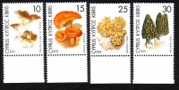 Zypern  1999  4 Werte  **  Pilze
