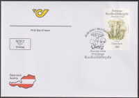 Österreich  2026  1 Wert auf  1 FDC  Frühlings - Knollenblätterpilz