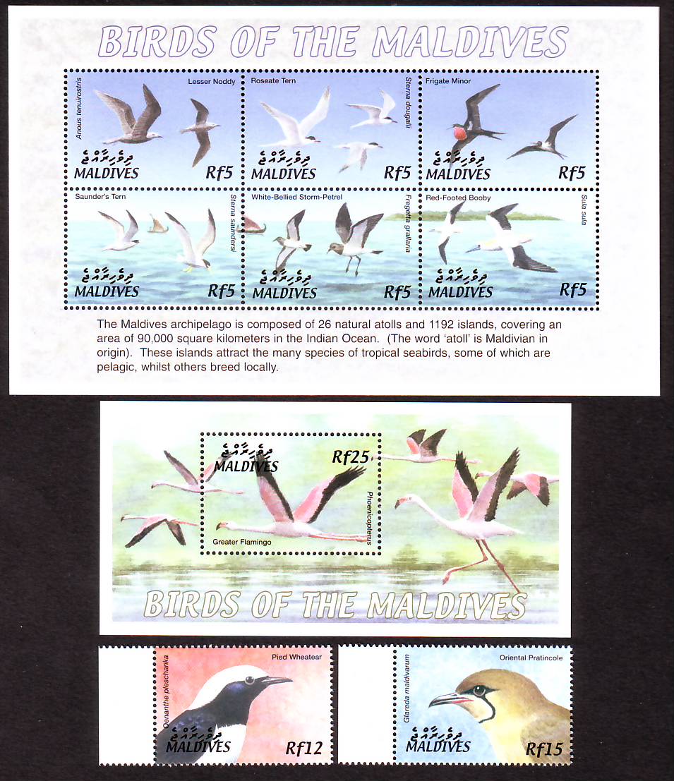 Prophila Malediven Briefmarken 2017 Schildkröten – Kleinbogen 7233-7236 Postfrisch ** MNH | Für Sammler