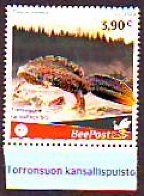 BeePost - Finnland  2024  1 Wert  **  Molch
