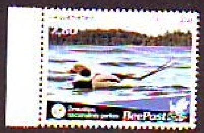 BeePost - Litauen  2024  1 Wert  **  Wildente
