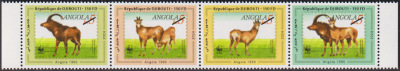 Dschibuti  2024  4 Werte  **  ZD  Gemsen  WWF