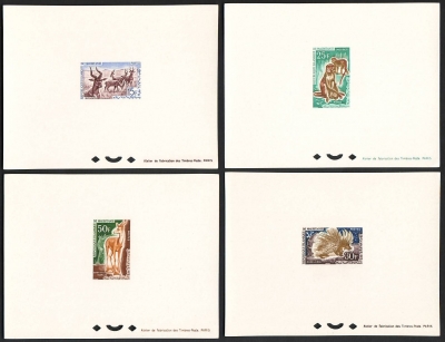 Mauretanien  1963  12 Blöcke  **  Heimische Wildtiere