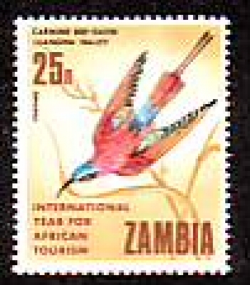 Sambia  1969  1 Wert  **  Karminspint
