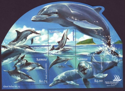 Samoa  2005  1 Block  **  Delphine