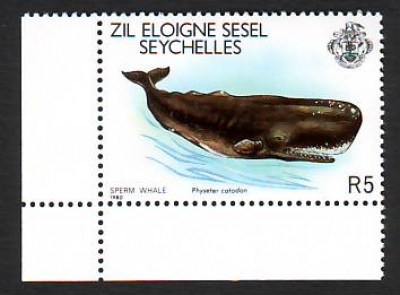 Seychellen (Äußere)  1980  1 Wert  **  Pottwal