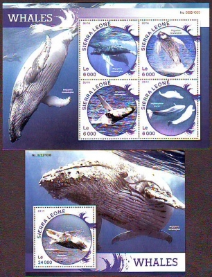 Sierra Leone  2016  4 W. + 1 Bl.  **  KLB  Wale